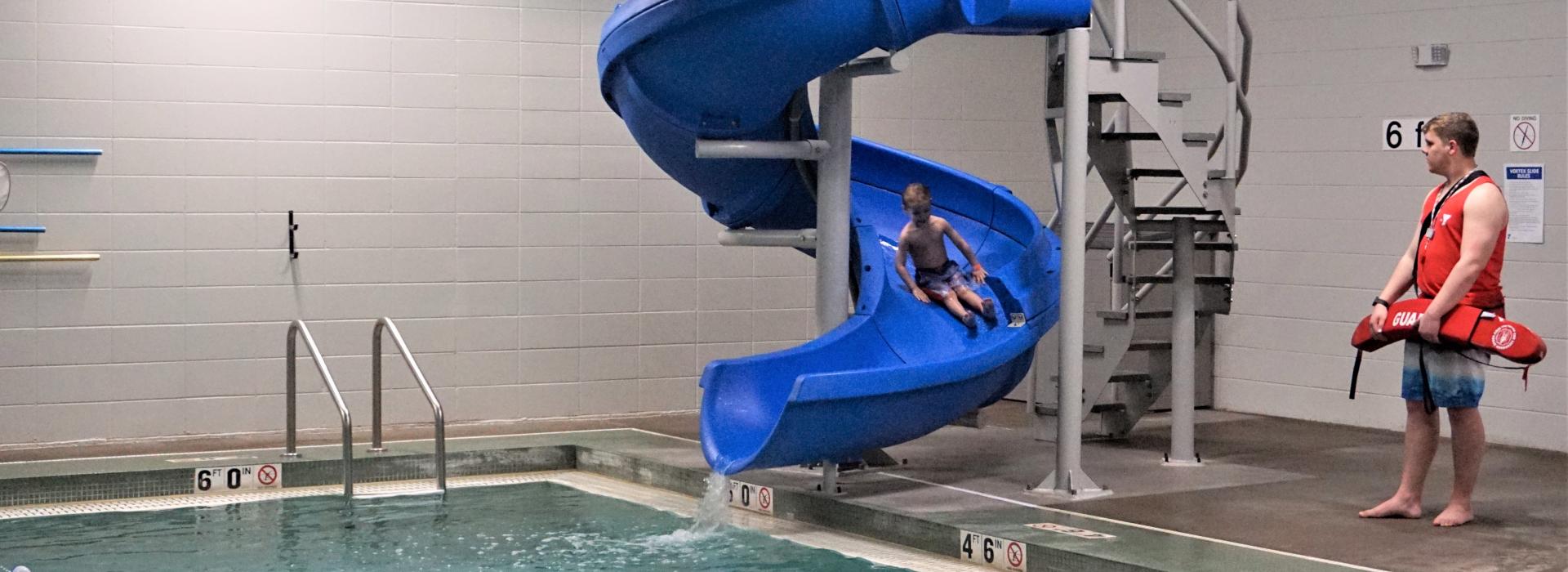 Therapy Pool - Water Temperature: 92 degrees Two Water Slides!